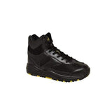 Mt. Emey 2152 Black - Children Oil/slip Resistant Boots With Laces - Shoes