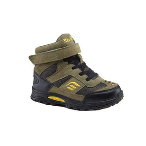 Mt. Emey 3305-7H Green/black - Earth Kids/ladies Straight Last Athletic Boots With Elastic Laces - Shoes