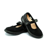 Mt. Emey 9205-L Black Lyrca - Womens Extreme-Light Mary Jane Strap - Shoes