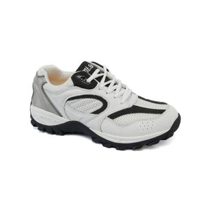 Mt. Emey 9702-3L White - Mens Explorer I Black Athletic Shoe With Laces - Shoes